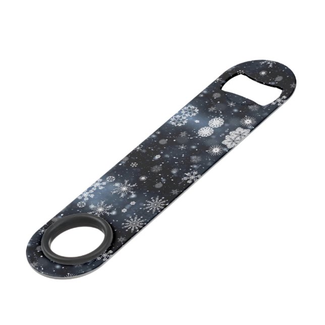 Weihnachts-SlipperyJoe fällt verschiedene Formen G Speed Flaschenöffner (Rückseite Schrägansicht)
