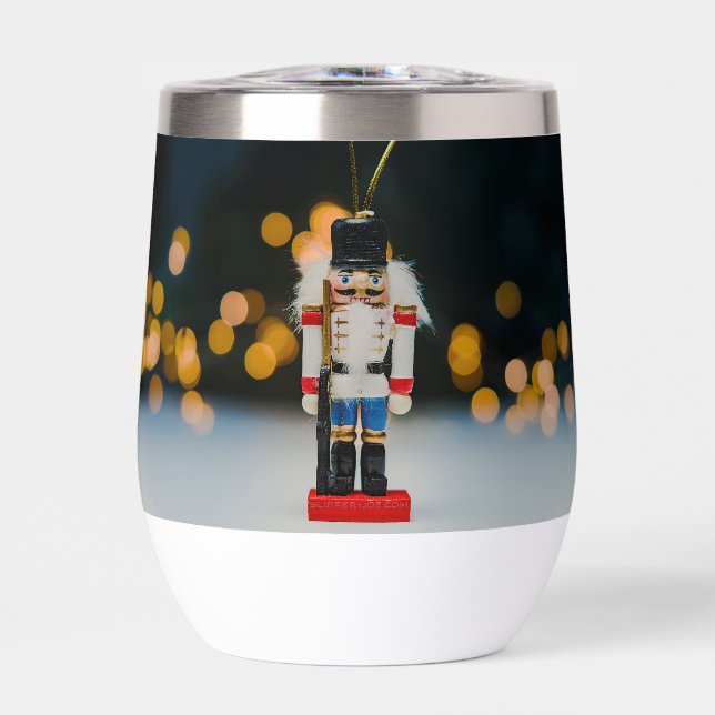 Weihnachts-SlipperyJoe Nutcracker figurine Ornamen (Vorderseite)