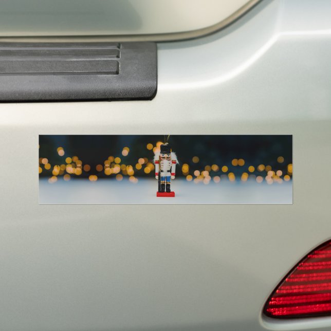 Weihnachts-SlipperyJoe Nutcracker figurine Ornamen Autoaufkleber (Auf Auto)