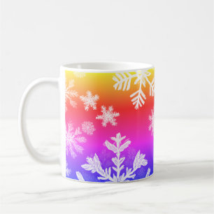 Weihnachts-Snowflake Classic Travel Mug, 11 oz Kaffeetasse