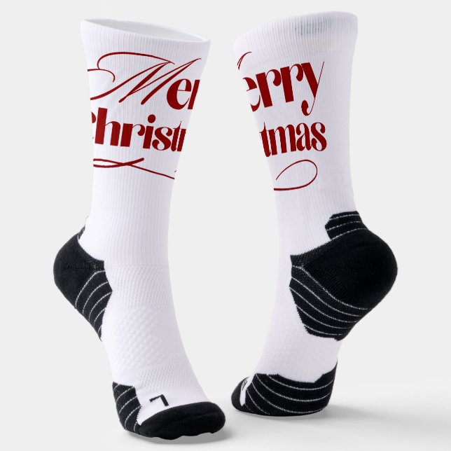 Weihnachts-Socken für Crew Socken (Gewinkelt)