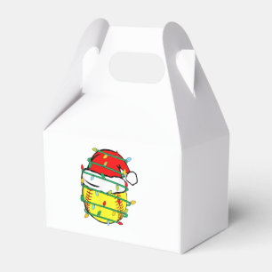 Weihnachts-Softball Geschenkschachtel