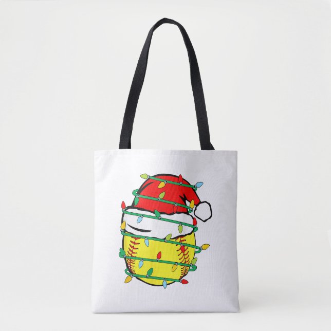 Weihnachts-Softball Tasche (Vorderseite)