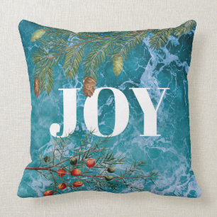 Weihnachts Sommer Ocean Beach Freude Kissen