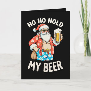 Weihnachts-Sonnenbrille-Halter-mein-Bier-Weihnacht Karte