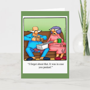 Weihnachts-Spaß-Grußkarte Feiertagskarte