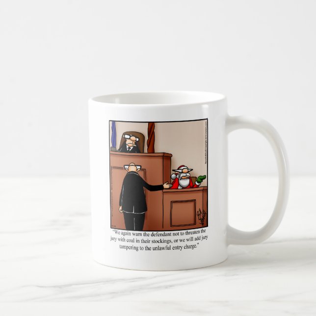 Weihnachts-Spaß-Kaffee-Tasse Kaffeetasse (Rechts)