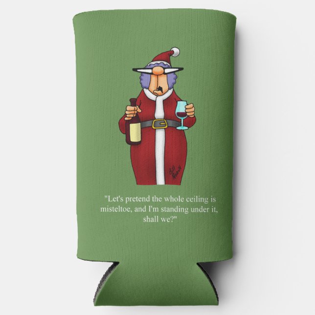 Weihnachts-Spaß kann Cooler-Geschenk Selters Dosenkühler (Vorderseite)