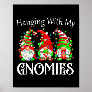 Weihnachts-Spaß mit meiner Gnomies-Familie Poster