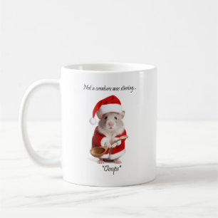 Weihnachts-Spaß Nicht eine Kreatur rührte die Maus Kaffeetasse