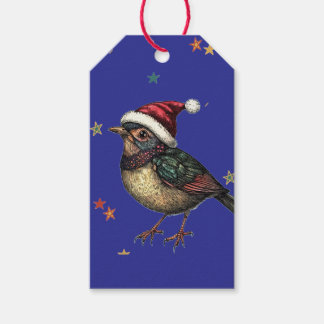 WEIHNACHTS-SPERLING-GESCHENKETIKETT GESCHENKANHÄNGER
