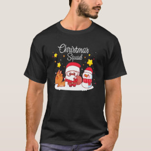 Weihnachts-Squad Familiengruppe passt Weihnachten  T-Shirt