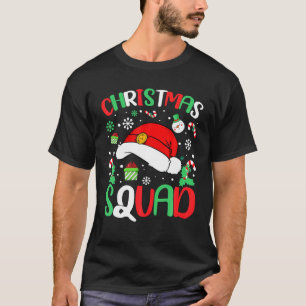 Weihnachts-Squad Familiengruppe passt Weihnachten T-Shirt