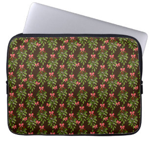 Weihnachts-Stechpalmen - Laptop-Hülle Laptopschutzhülle