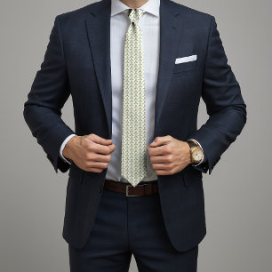 Weihnachts-Stechpalmen-Muster Grüne Stechpalme Rot Krawatte