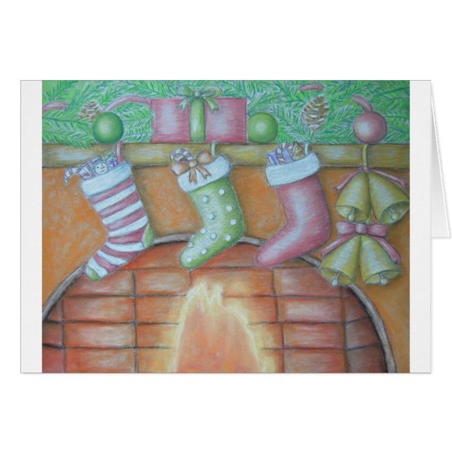 Weihnachts-Strumpf (Vorderseite (Horizontal))