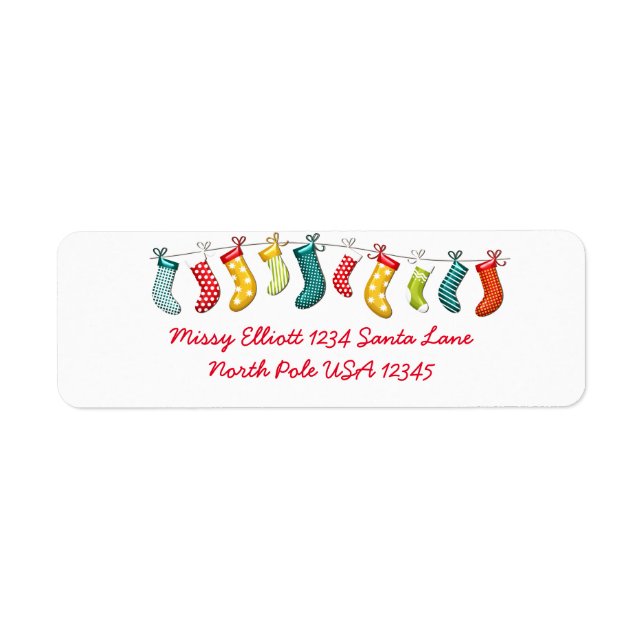 Weihnachts-Strumpf ändern (Vorne)