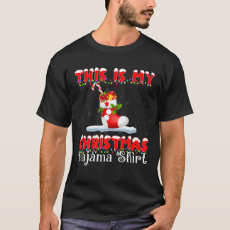 Weihnachts-Strumpf der Familie Das ist mein Pajama T-Shirt