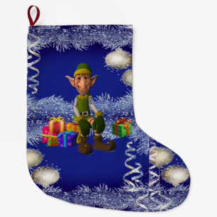 Weihnachts-Strumpf, Elf Großer Weihnachtsstrumpf