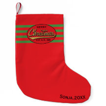 Weihnachts-Strumpf "Frohe Weihnachtsfeier"
