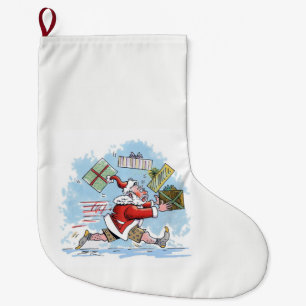 Weihnachts-Strumpf groß Großer Weihnachtsstrumpf