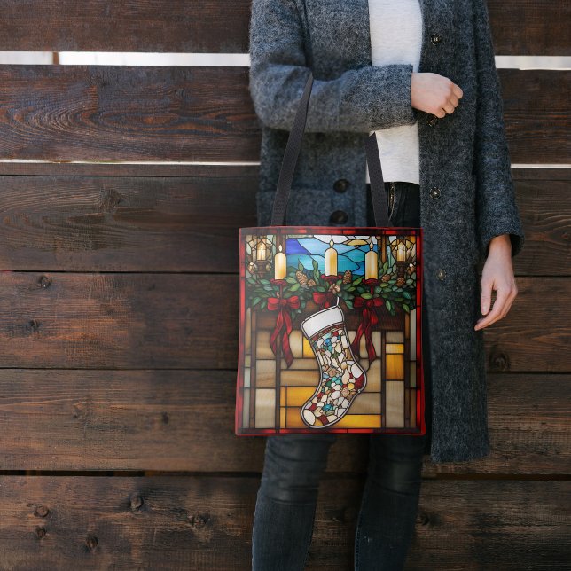 Weihnachts-Strumpf-Imitate aus festem Glas Tasche (Von Creator hochgeladen)