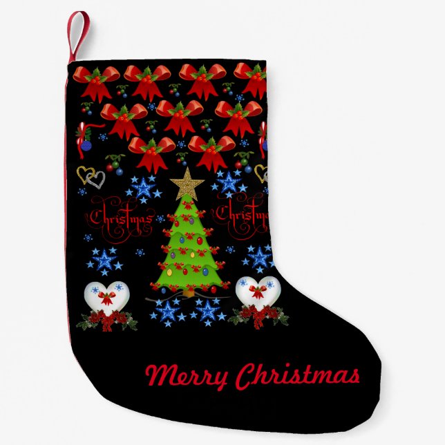 Weihnachts-Strumpf Kleiner Weihnachtsstrumpf (Vorderseite)