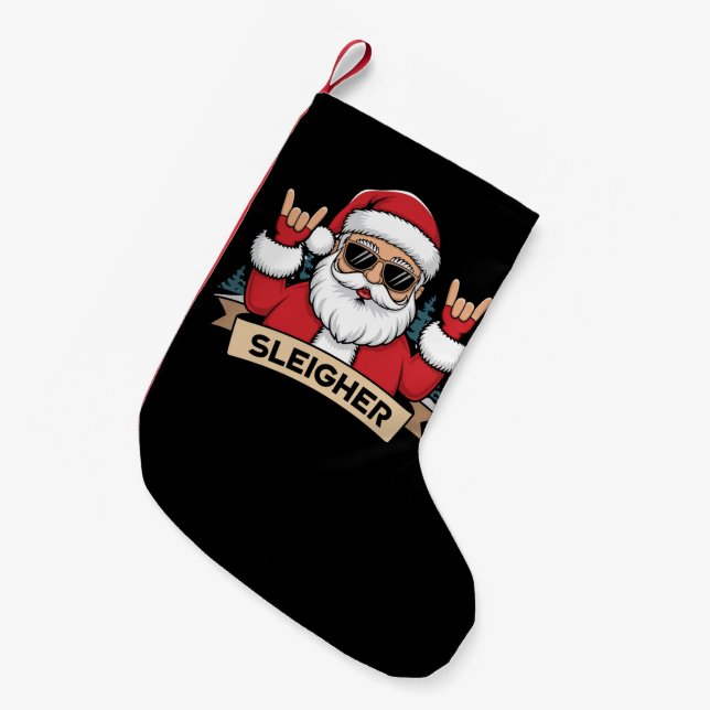 Weihnachts-Strumpf Kleiner Weihnachtsstrumpf (Vorderansicht (hängend))