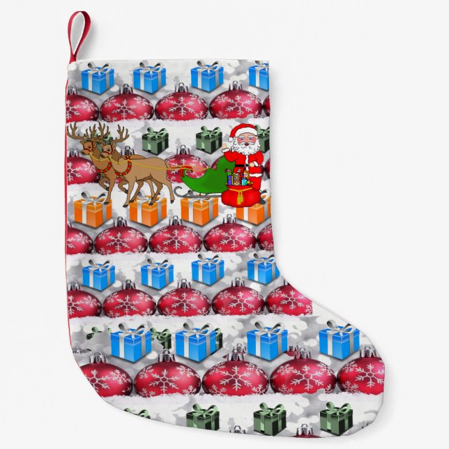 Weihnachts-Strumpf Kleiner Weihnachtsstrumpf (Vorderseite)
