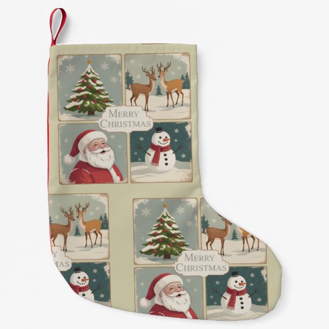 Weihnachts-Strumpf Kleiner Weihnachtsstrumpf (Vorderseite)