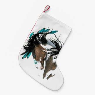 Weihnachts-Strumpf Majestic Horses by Bihrle Kleiner Weihnachtsstrumpf