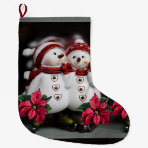 Weihnachts-Strumpf, Schneemann Großer Weihnachtsstrumpf