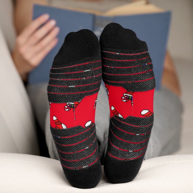 Weihnachts-Strumpf Socken (Unterseite)