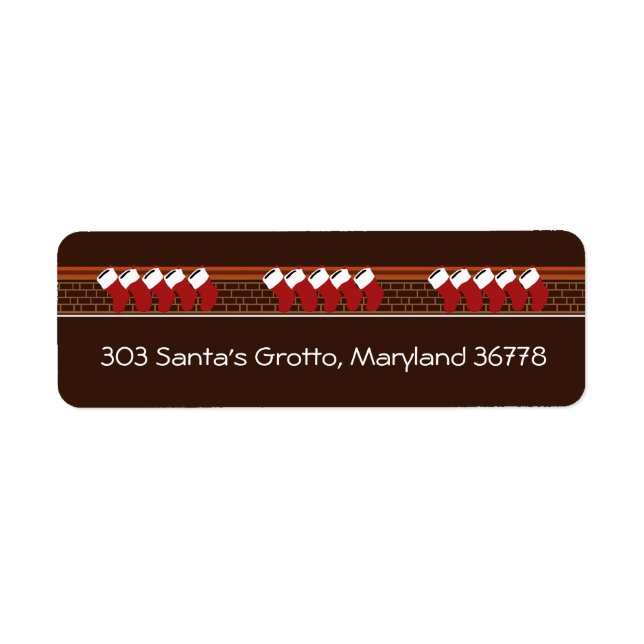 Weihnachts-Strümpfe (Vorne)