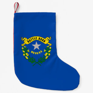 Weihnachts-Strümpfe mit der Fahne von Nevada Kleiner Weihnachtsstrumpf