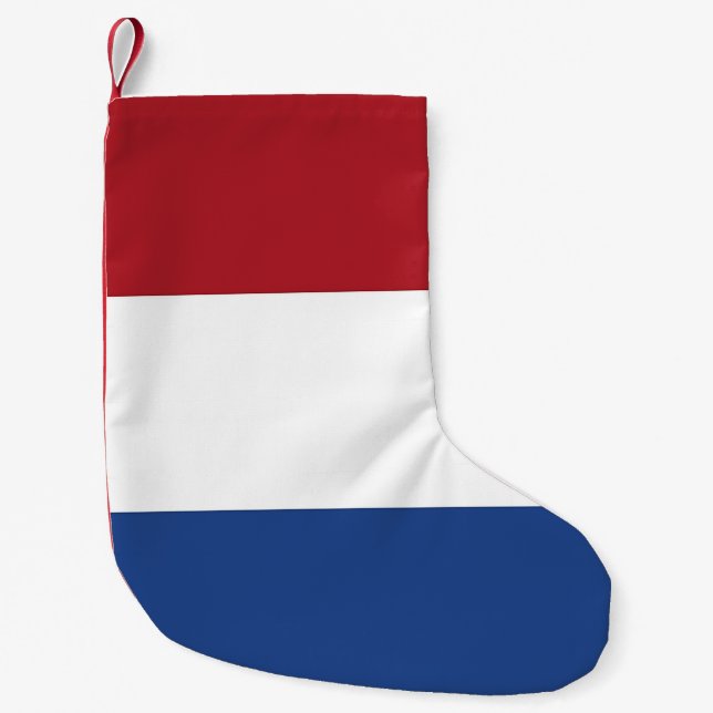 Weihnachts-Strümpfe mit der niederländischen Flagg Kleiner Weihnachtsstrumpf (Vorderseite)