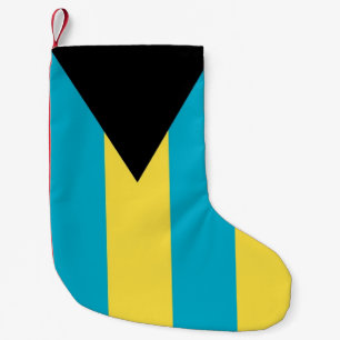 Weihnachts-Strümpfe unter der Flagge Bahamas Kleiner Weihnachtsstrumpf
