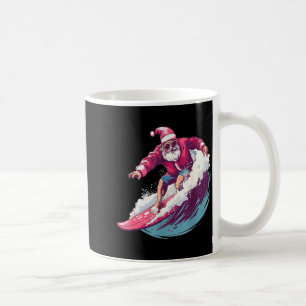 Weihnachts-Surfing-Santa-Surfboarder-Surf-Liebhabe Kaffeetasse