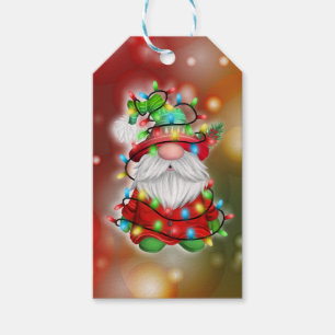 Weihnachts-Sweater Gnome Holiday Lights Tangle Geschenkanhänger