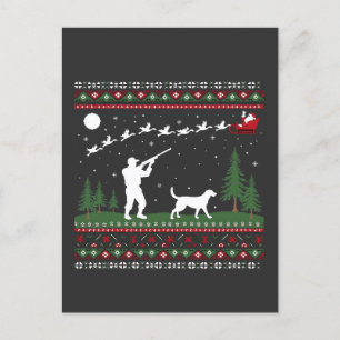 Weihnachts-Sweater Jagdsaison Weihnachten