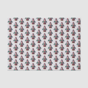 Weihnachts-Sweater-Pinguin Seidenpapier