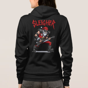 Weihnachts-Sweatjacke für Erwachsene mit voller Re Hoodie
