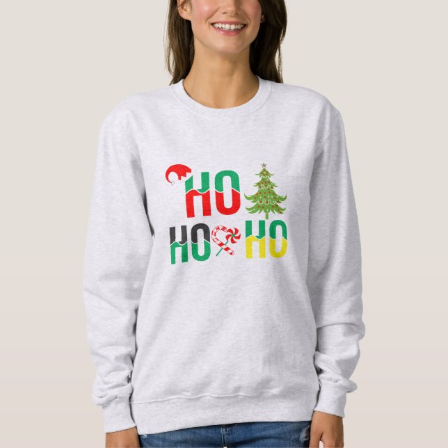 Weihnachts-Sweatshirt Sweatshirt (Vorderseite)