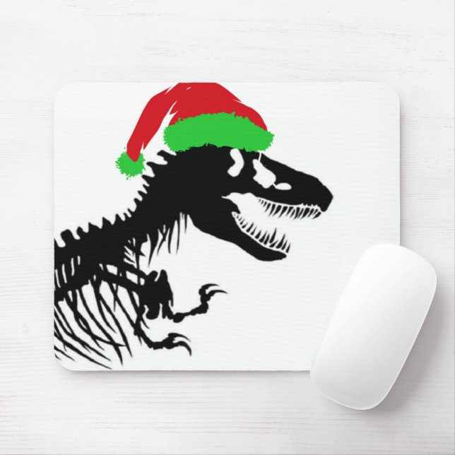 Weihnachts T-Rex Mousepad (Mit Mouse)