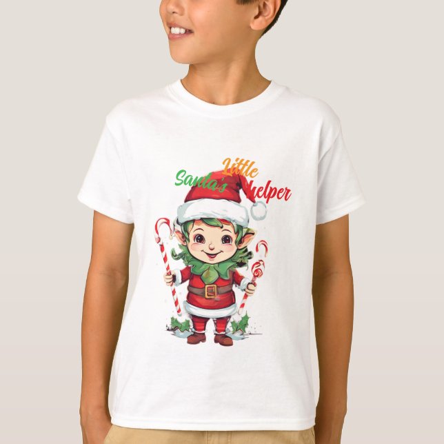 Weihnachts-T - Shirt des Weihnachtsmanns (Vorderseite)
