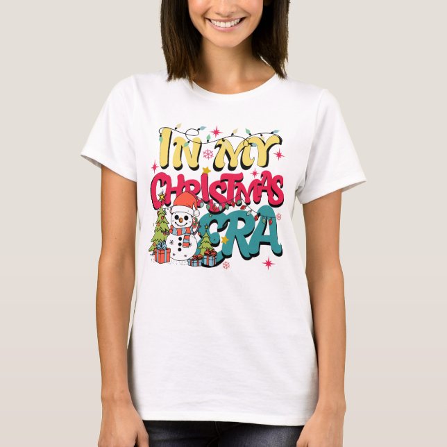Weihnachts-T - Shirt-Familienausstattungen T-Shirt (Vorderseite)
