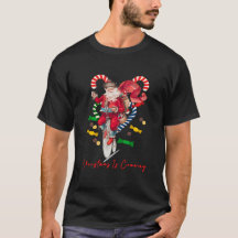 Weihnachts-T-Shirt für Erwachsene mit lustigem Spr