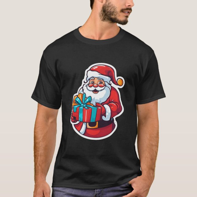 Weihnachts-T - Shirt für Frauen - Stilvoll & festl (Vorderseite)