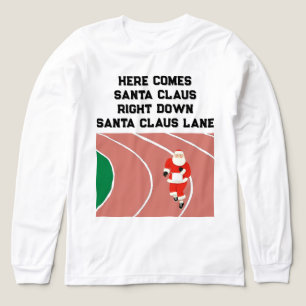 Weihnachts-T-Shirt für Läufer und Leichtathleten Tri-Blend Shirt
