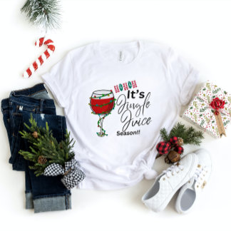 Weihnachts-T - Shirt - Ho Ho Ho It's Jingle Juice 
